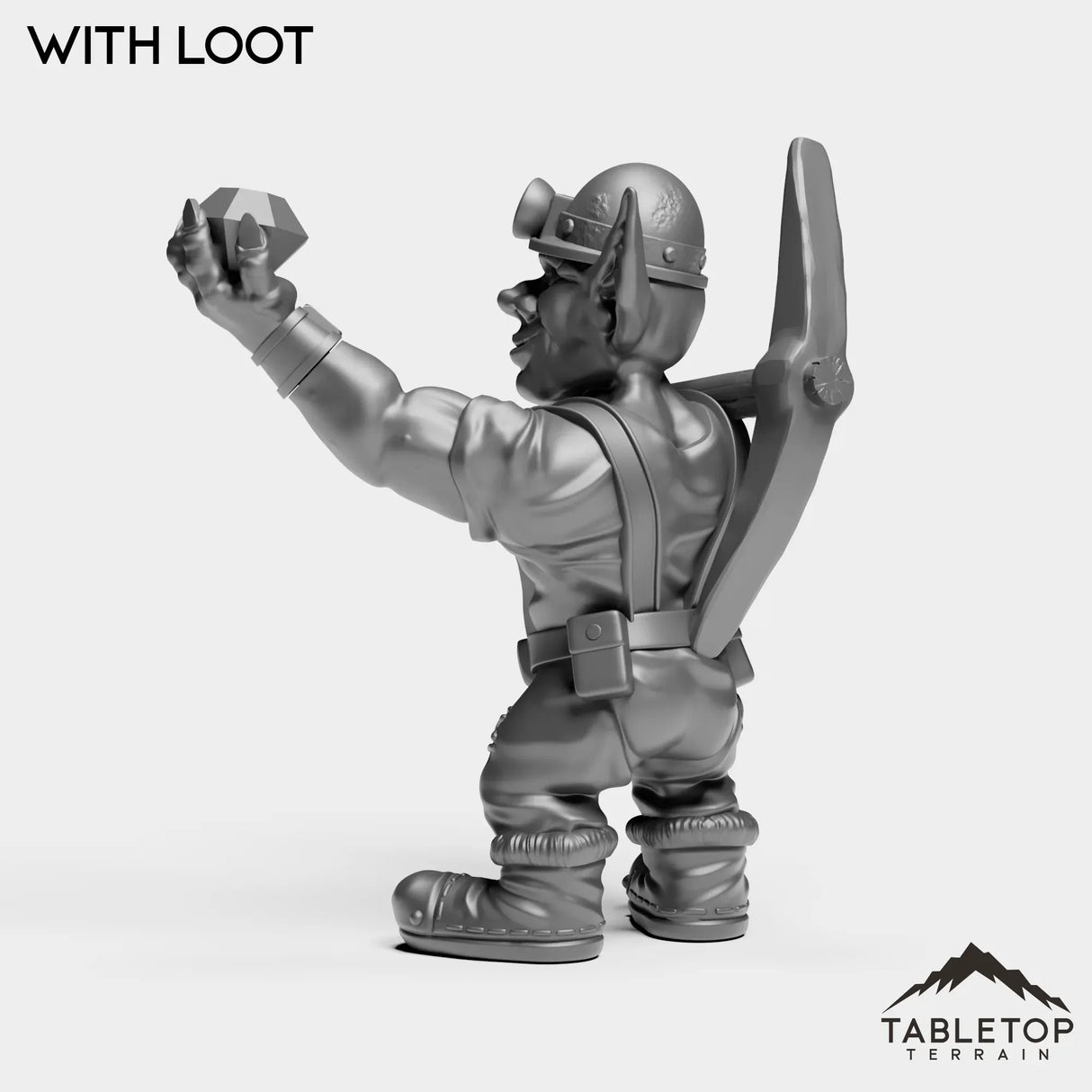 Tabletop Terrain Miniature Goblin Miner