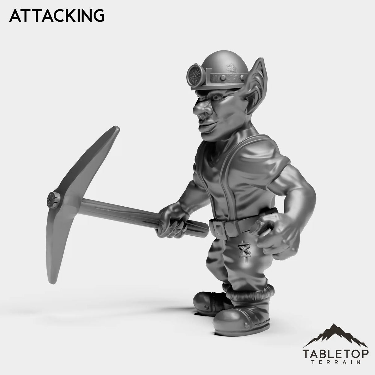 Tabletop Terrain Miniature Goblin Miner