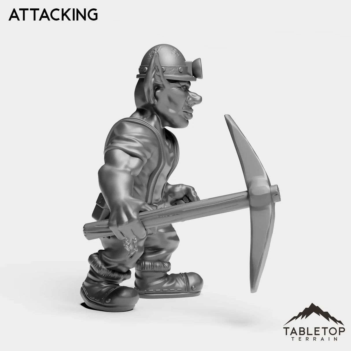 Tabletop Terrain Miniature Goblin Miner