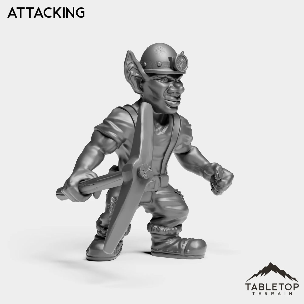 Tabletop Terrain Miniature Goblin Miner