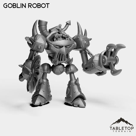 Tabletop Terrain Miniature Goblin Robot