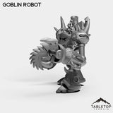 Tabletop Terrain Miniature Goblin Robot