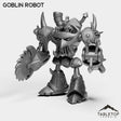 Tabletop Terrain Miniature Goblin Robot