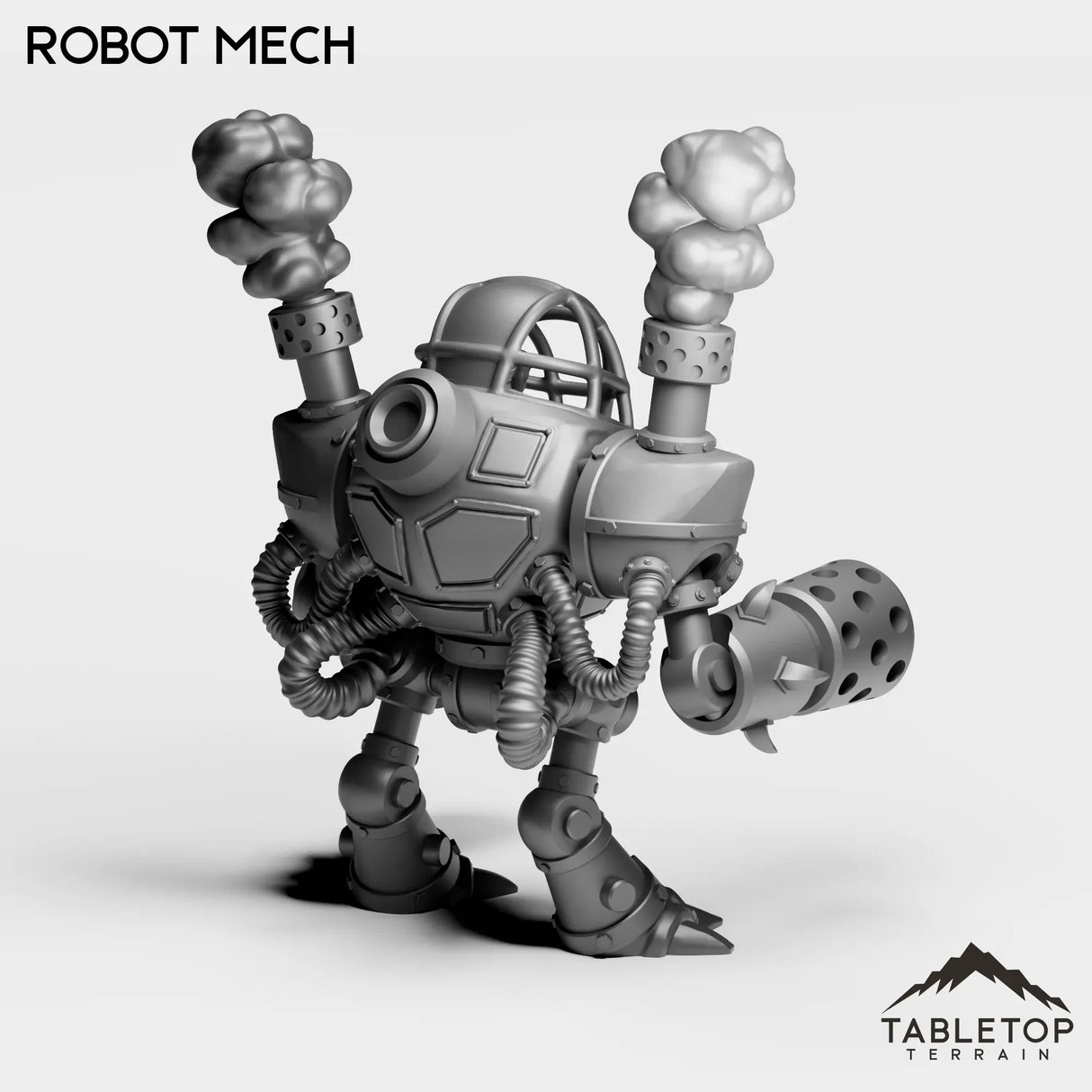 Tabletop Terrain Miniature Goblin Robot Mech