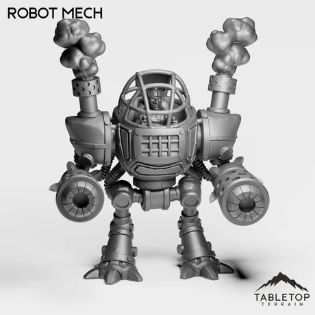 Tabletop Terrain Miniature Goblin Robot Mech