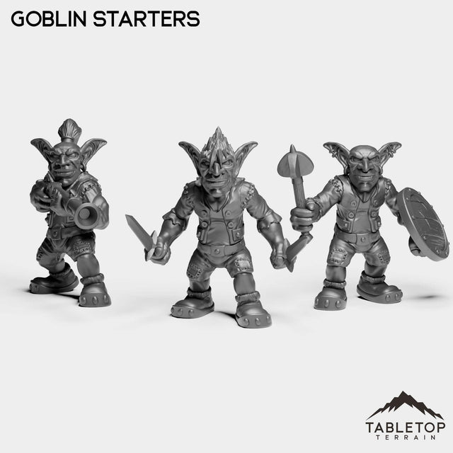 Tabletop Terrain Miniature Goblin Starters