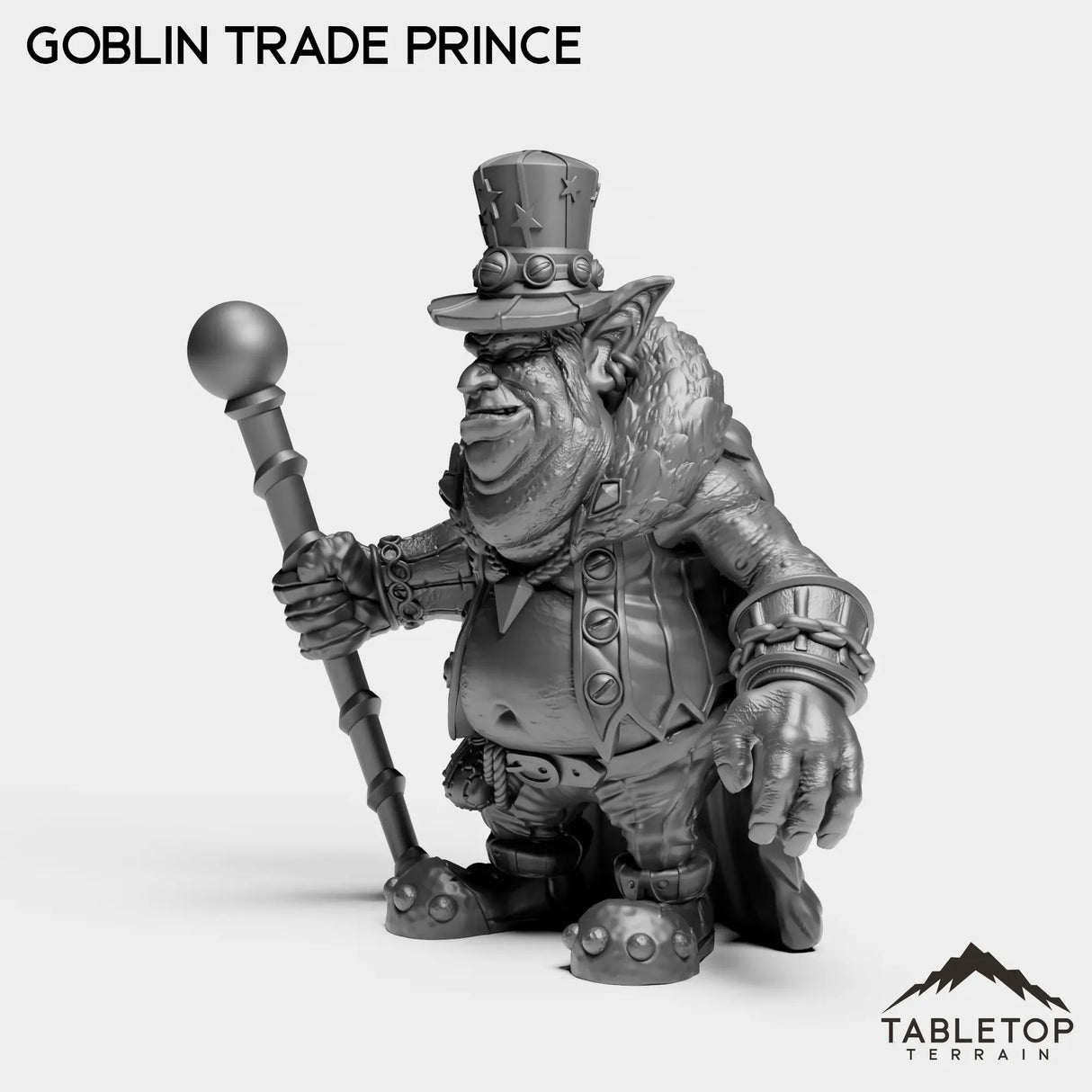 Tabletop Terrain Miniature Goblin Trade Prince