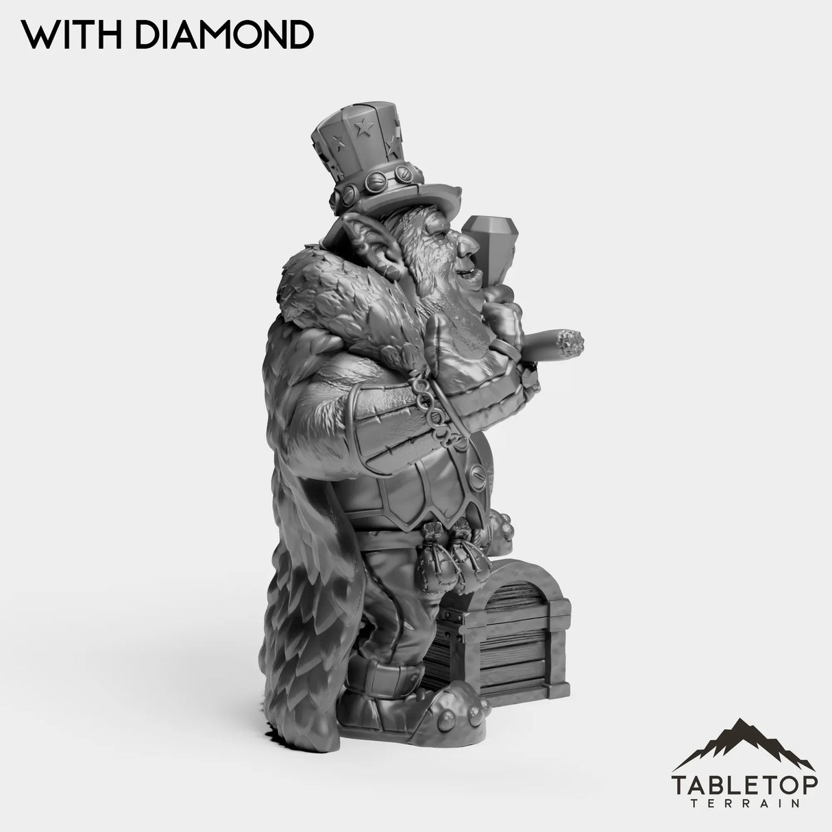 Tabletop Terrain Miniature Goblin Trade Prince