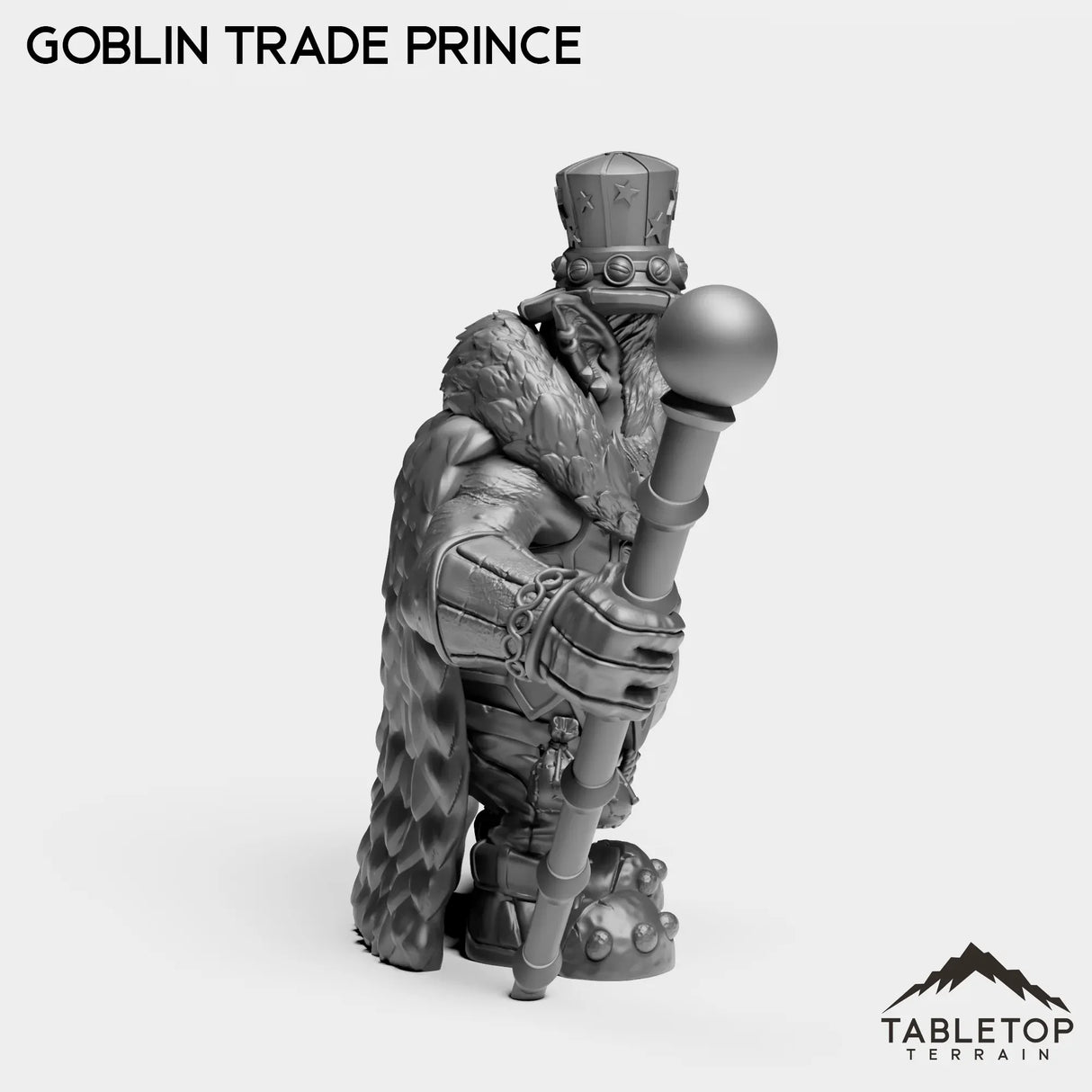 Tabletop Terrain Miniature Goblin Trade Prince
