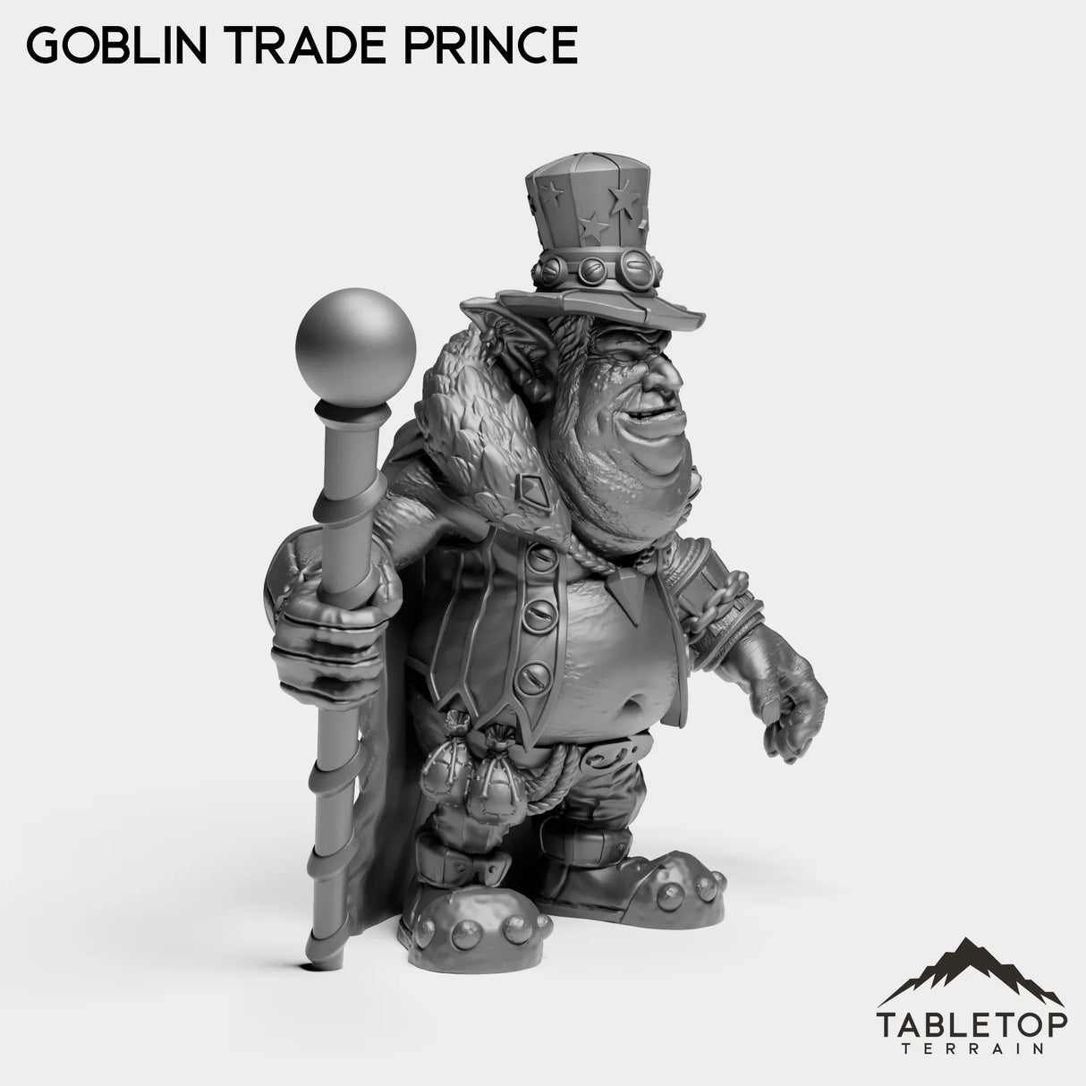Tabletop Terrain Miniature Goblin Trade Prince