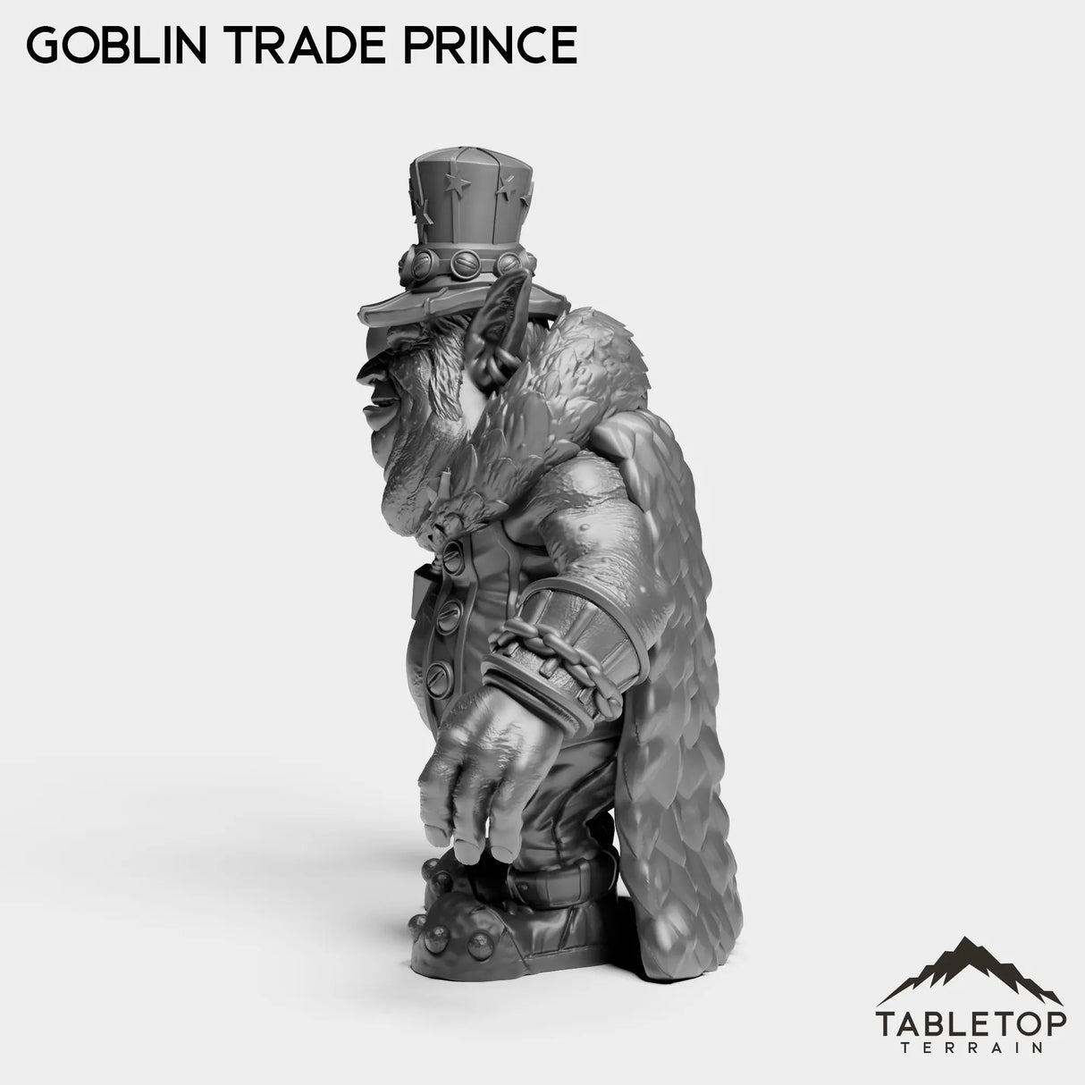 Tabletop Terrain Miniature Goblin Trade Prince
