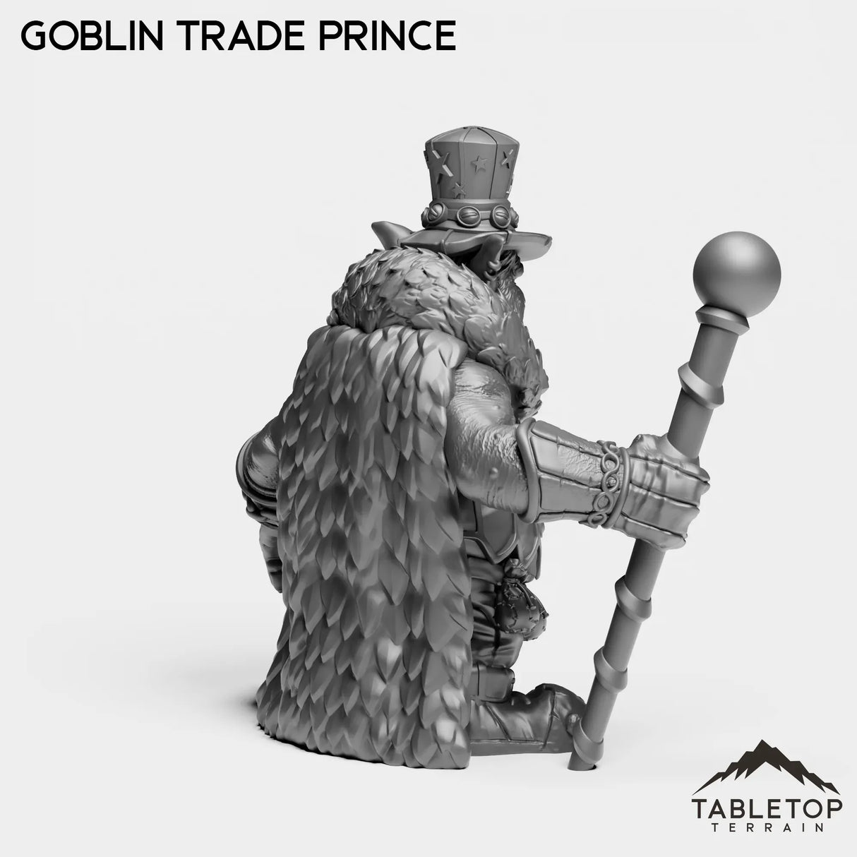 Tabletop Terrain Miniature Goblin Trade Prince