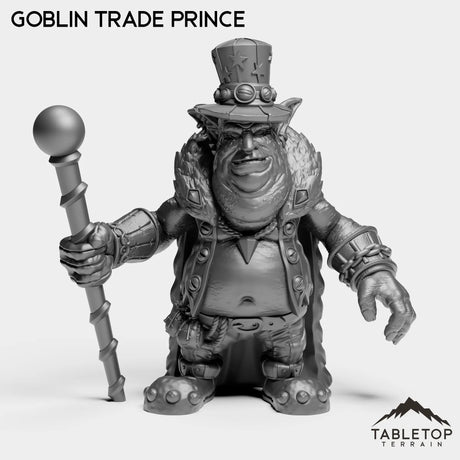 Tabletop Terrain Miniature Goblin Trade Prince Goblin Trade Prince