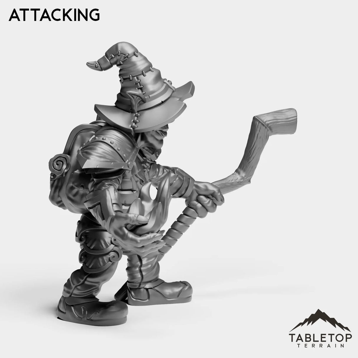 Tabletop Terrain Miniature Goblin Warlock