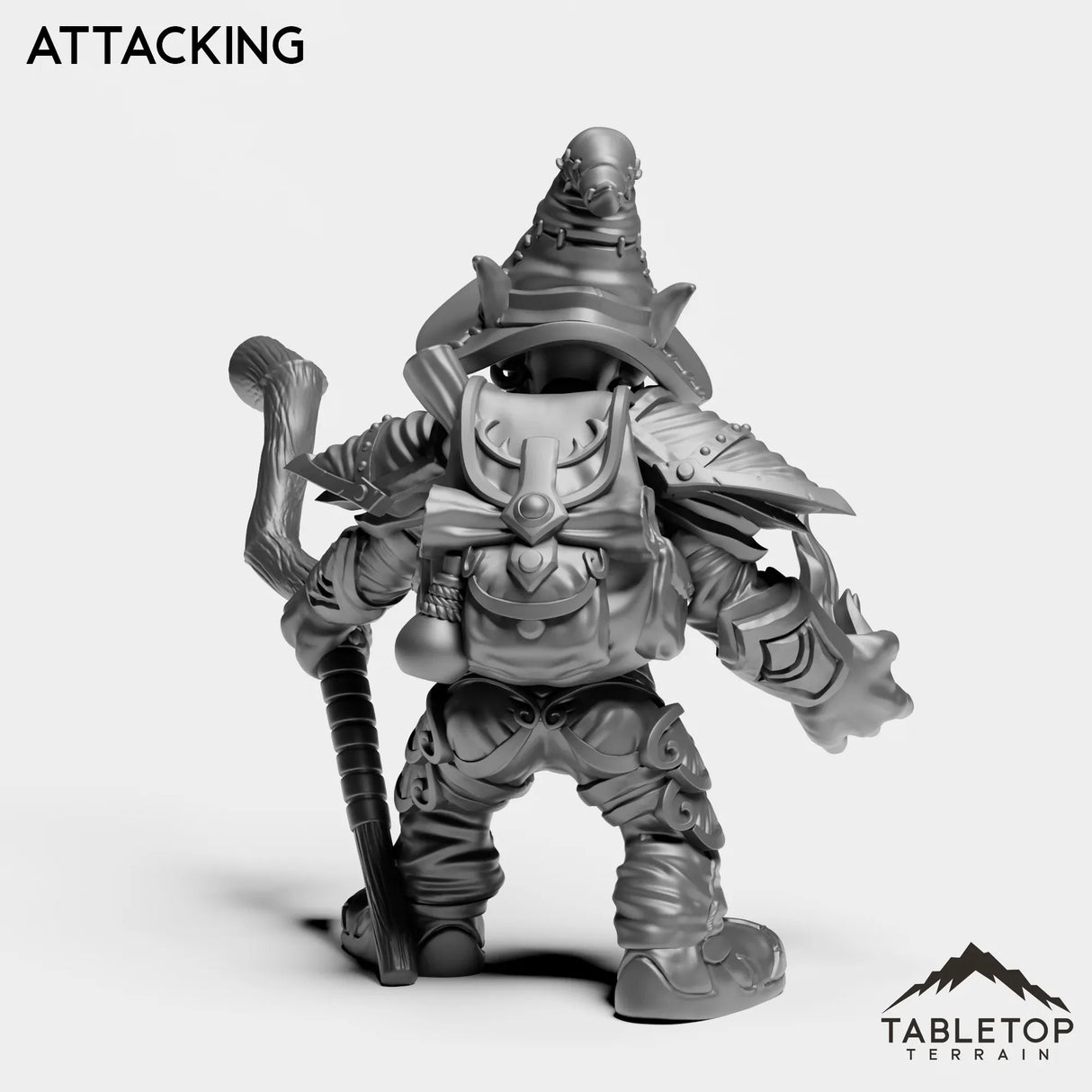 Tabletop Terrain Miniature Goblin Warlock