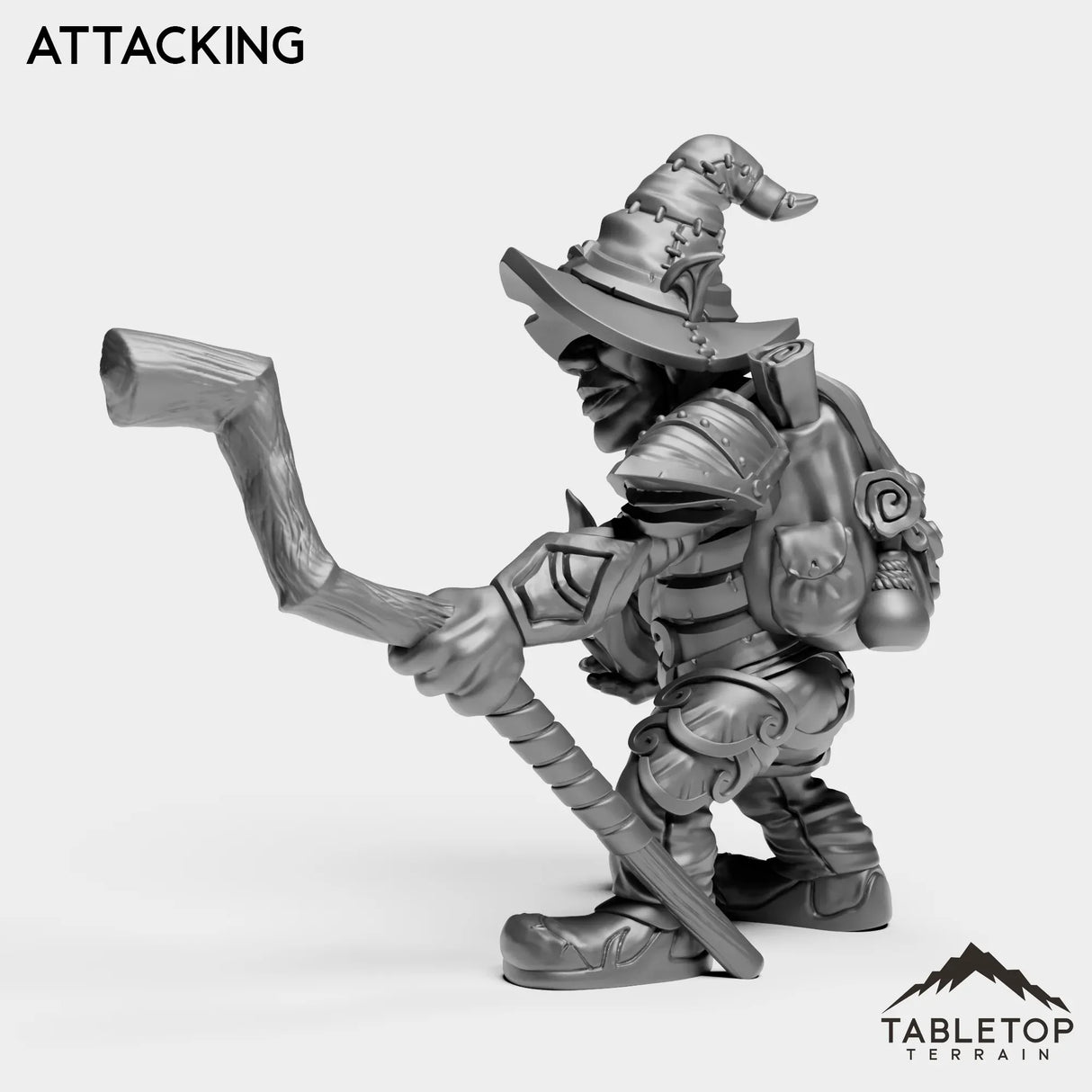 Tabletop Terrain Miniature Goblin Warlock