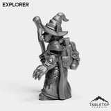 Tabletop Terrain Miniature Goblin Warlock Female