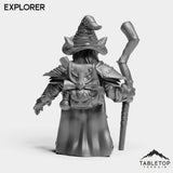 Tabletop Terrain Miniature Goblin Warlock Female