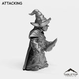 Tabletop Terrain Miniature Goblin Warlock Female