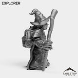 Tabletop Terrain Miniature Goblin Warlock Female