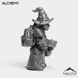 Tabletop Terrain Miniature Goblin Warlock Female