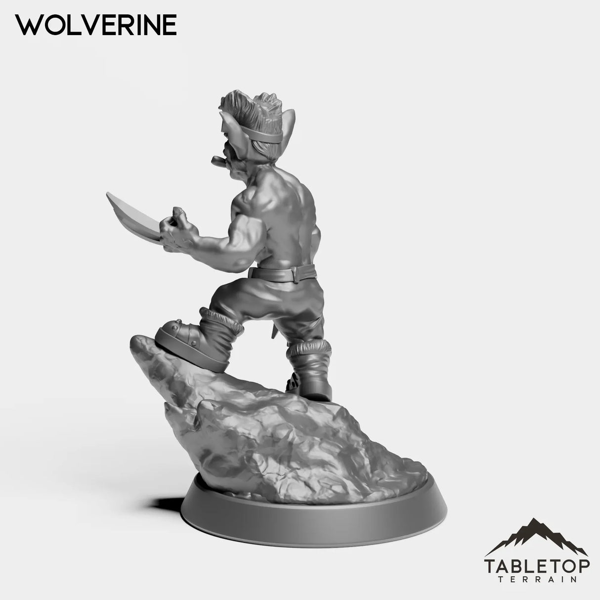 Tabletop Terrain Miniature Goblin Wolverine