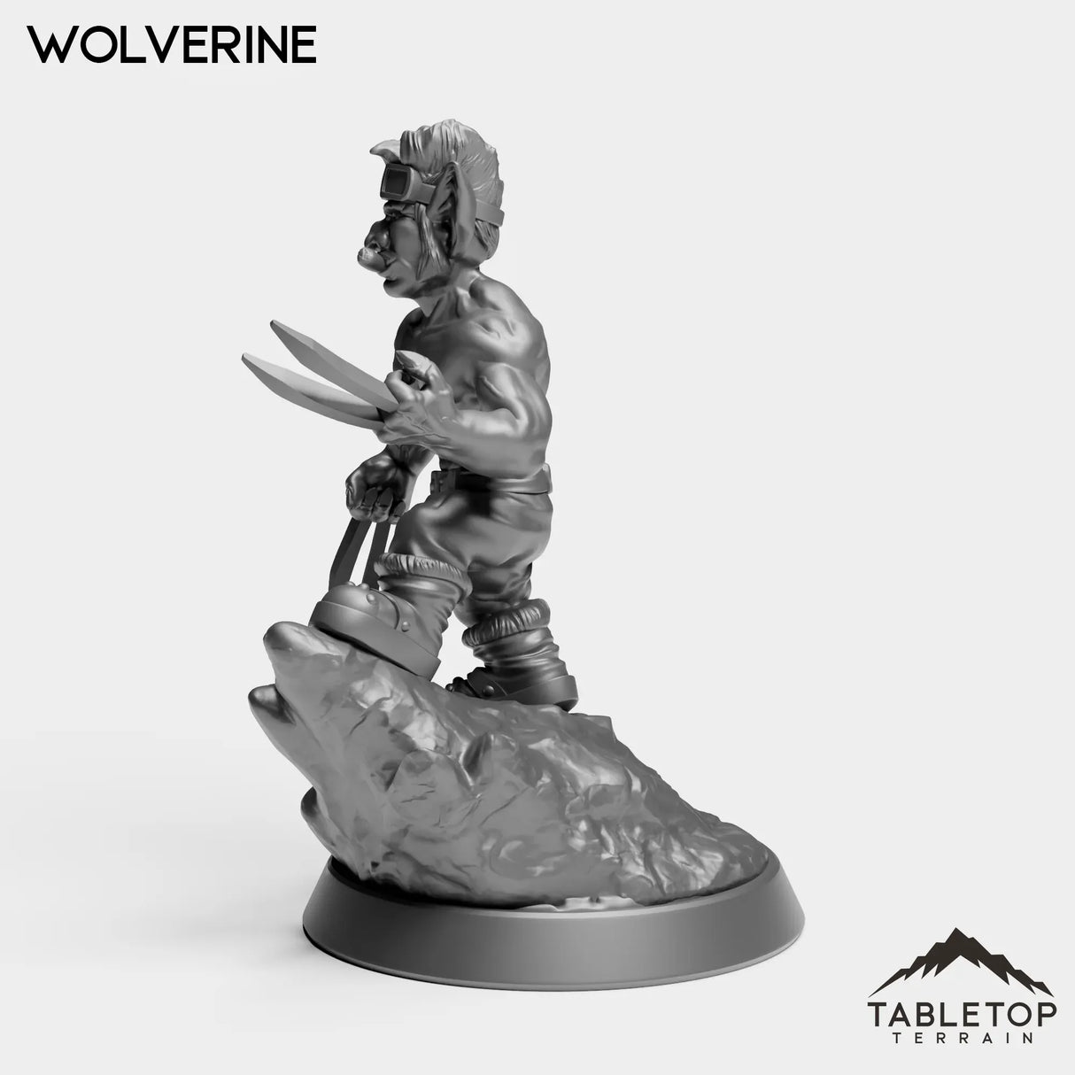 Tabletop Terrain Miniature Goblin Wolverine