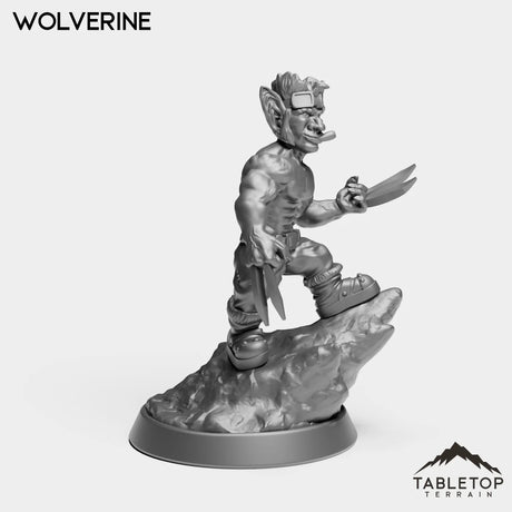 Tabletop Terrain Miniature Goblin Wolverine