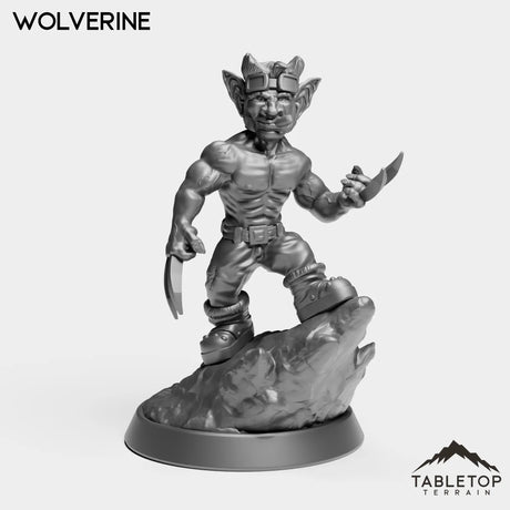 Tabletop Terrain Miniature Goblin Wolverine