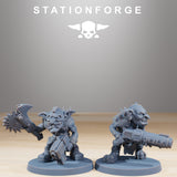 Tabletop Terrain Miniature Gobs Berserkers
