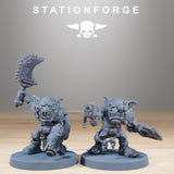Tabletop Terrain Miniature Gobs Berserkers