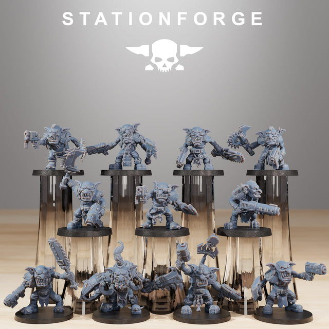 Tabletop Terrain Miniature Gobs Berserkers
