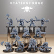 Tabletop Terrain Miniature Gobs Infantry