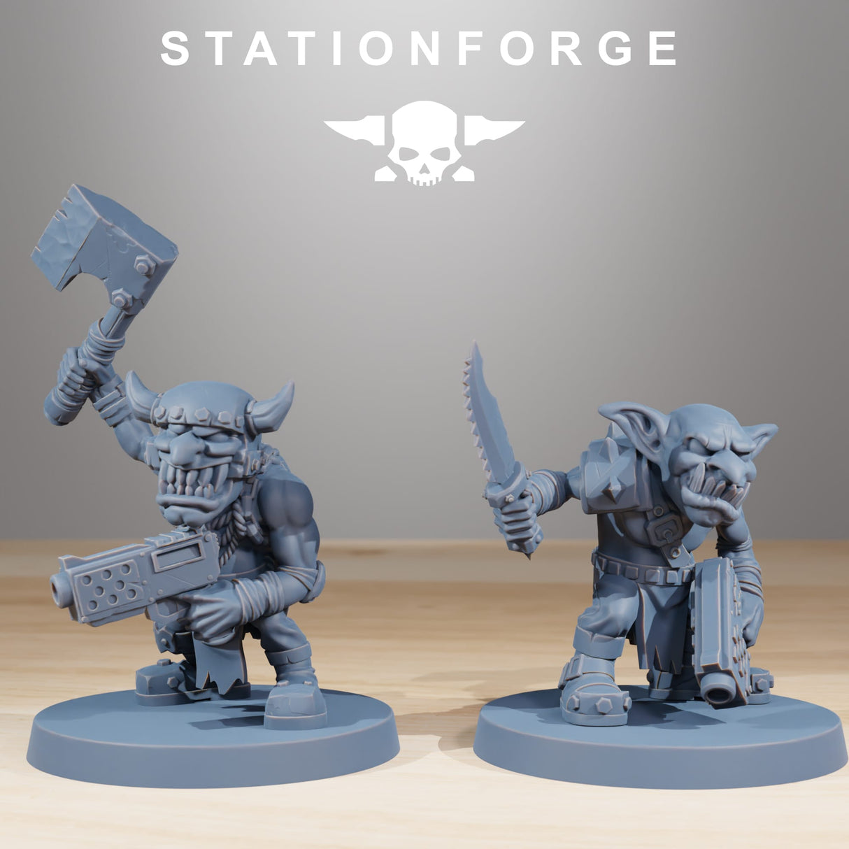 Tabletop Terrain Miniature Gobs Infantry