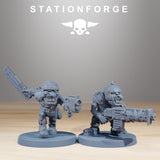 Tabletop Terrain Miniature Gobs Infantry