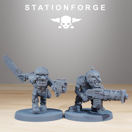 Tabletop Terrain Miniature Gobs Infantry