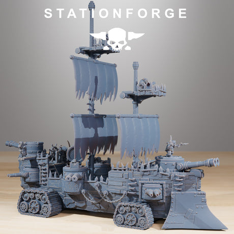 Tabletop Terrain Miniature Gobs Pearl Battle Ship
