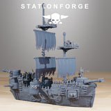 Tabletop Terrain Miniature Gobs Pearl Battle Ship