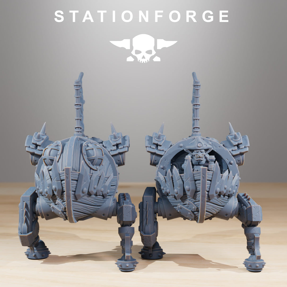 Tabletop Terrain Miniature Gobs Pirate Bots
