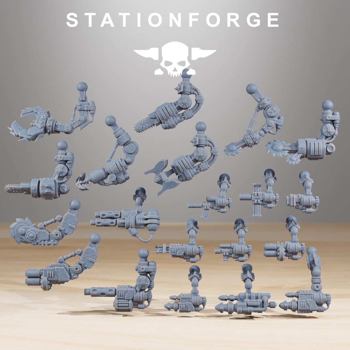 Tabletop Terrain Miniature Gobs Pirate Bots