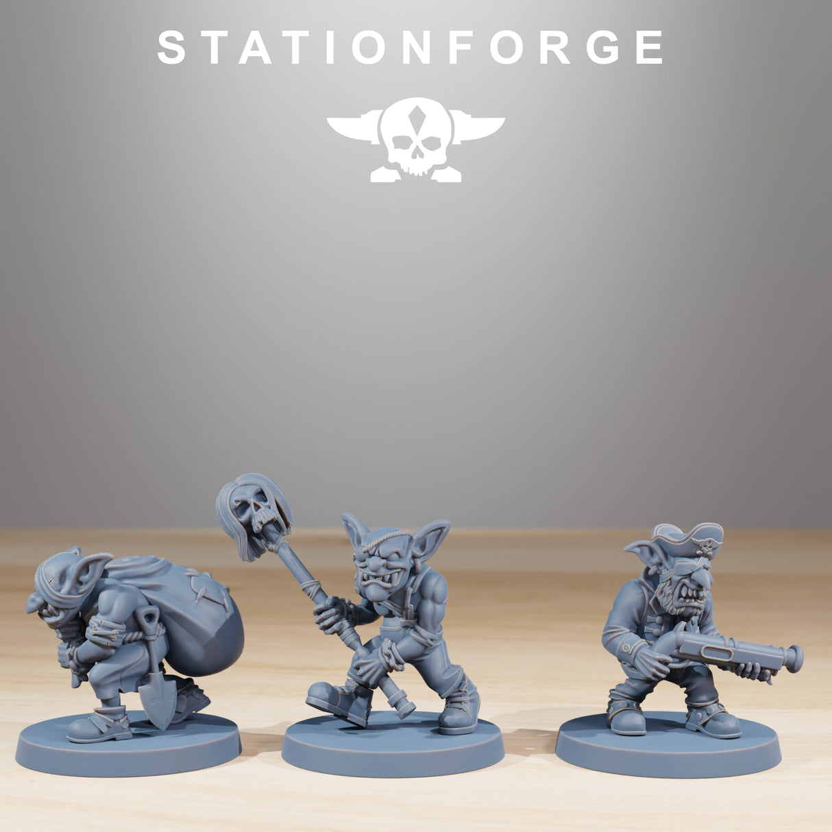 Tabletop Terrain Miniature Gobs Pirates