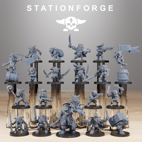 Tabletop Terrain Miniature Gobs Pirates