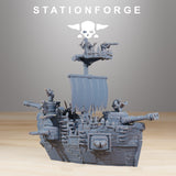 Tabletop Terrain Miniature Gobs Short Pearl Battle Ship