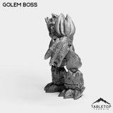 Tabletop Terrain Miniature Golem Boss