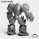 Tabletop Terrain Miniature Golem Boss