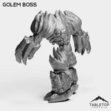 Tabletop Terrain Miniature Golem Boss
