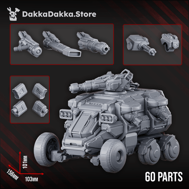 Tabletop Terrain Miniature Goliath Transporter