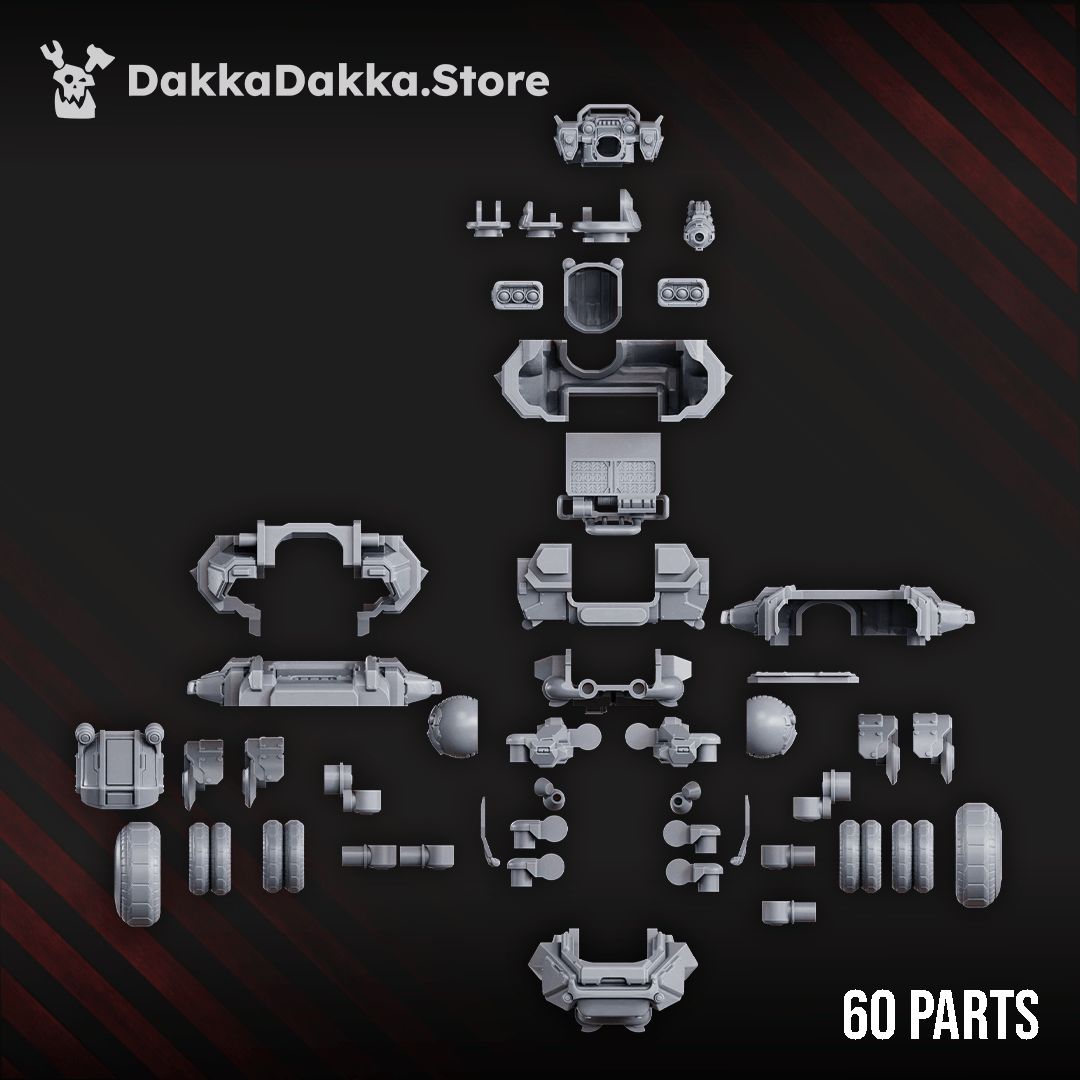 Tabletop Terrain Miniature Goliath Transporter