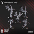 Tabletop Terrain Miniature Gomorrah Angels Squad x5