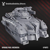Tabletop Terrain Miniature Gomorrah Idolaters APC + Upgrade Packs